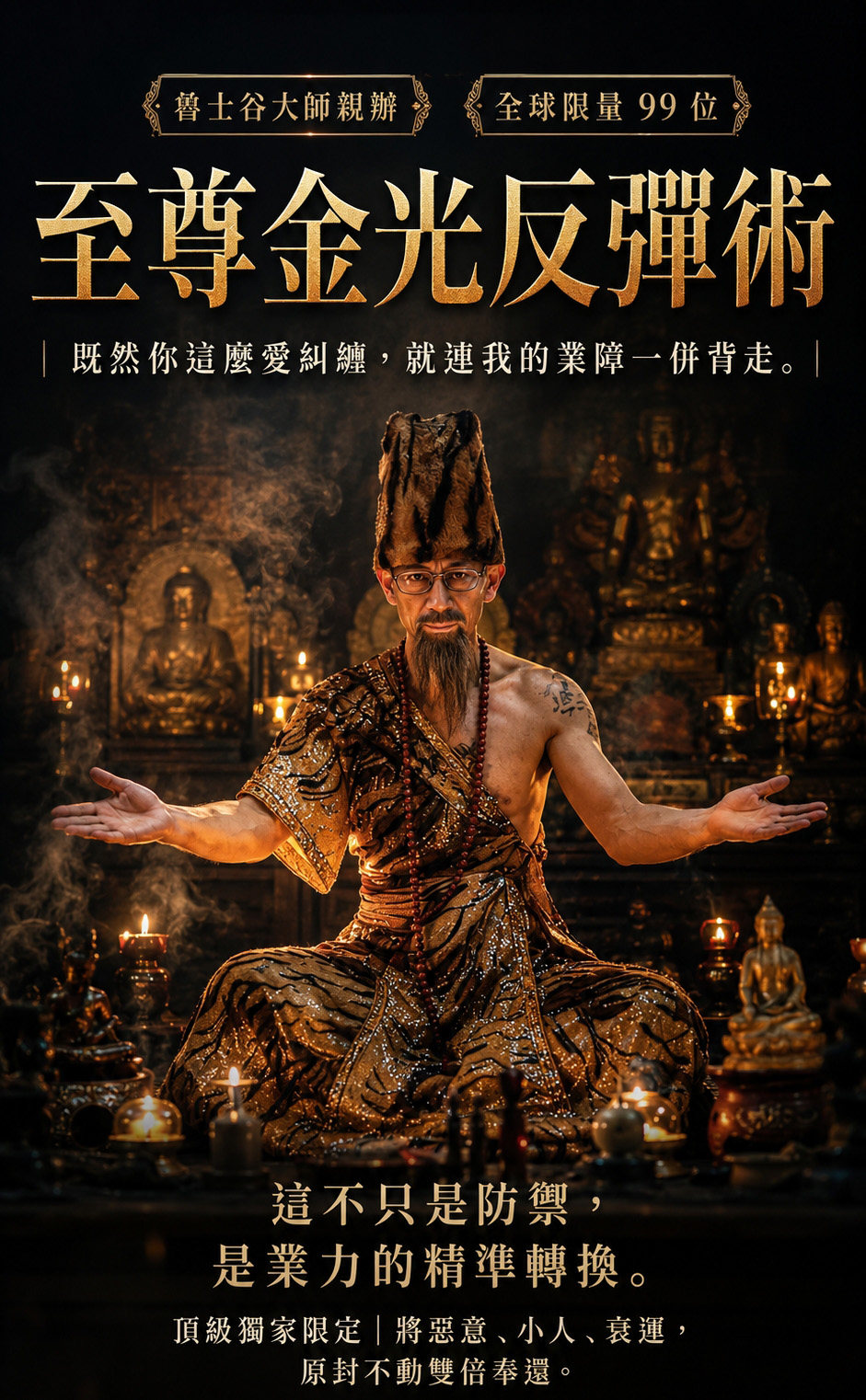 【頂級獨家限定】至尊金光反彈術