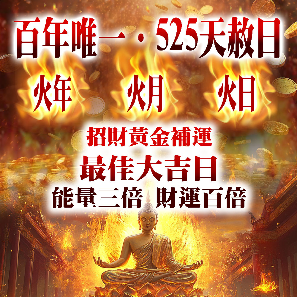 開運NOW-【財褲滿滿】天赦發財加倍祈福法事-模特兒版