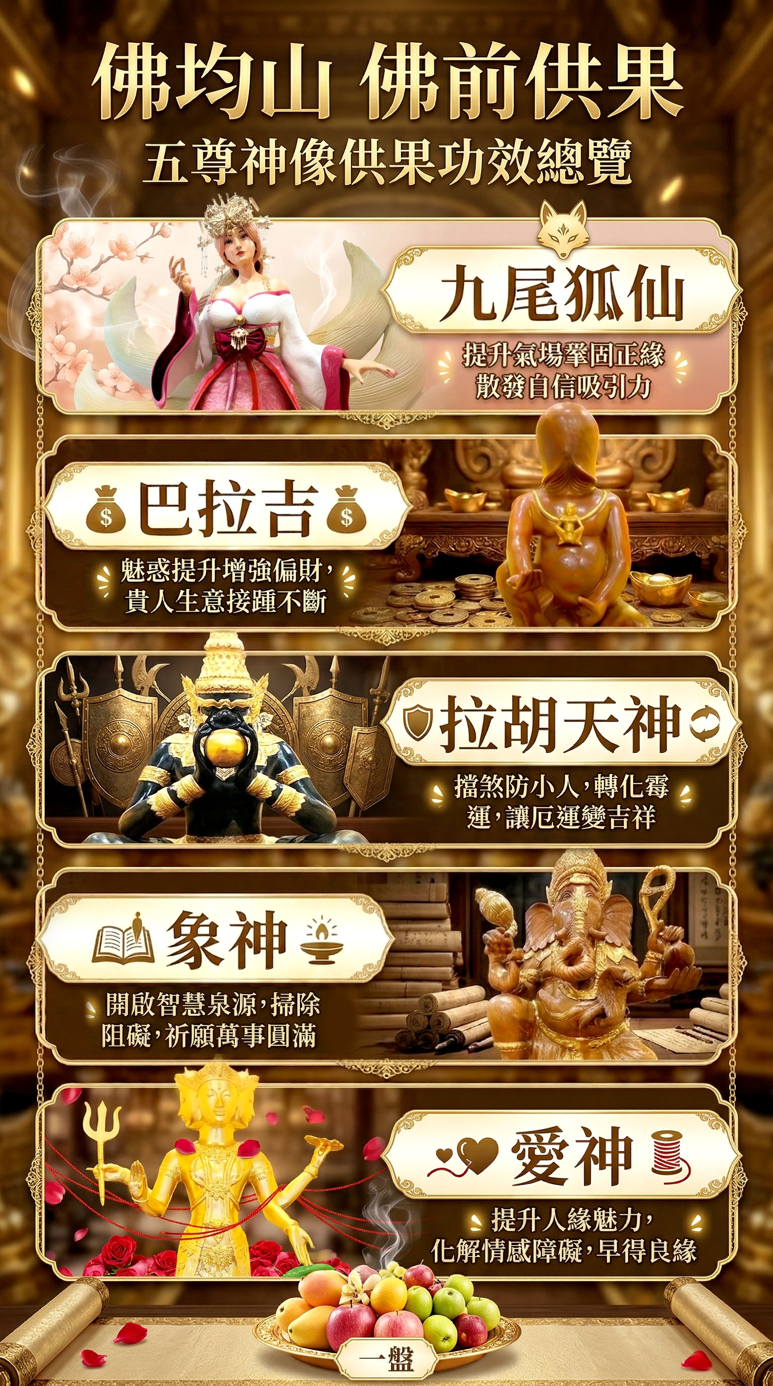 開運NOW-【佛均山】佛前供果（一盤） 產品說明