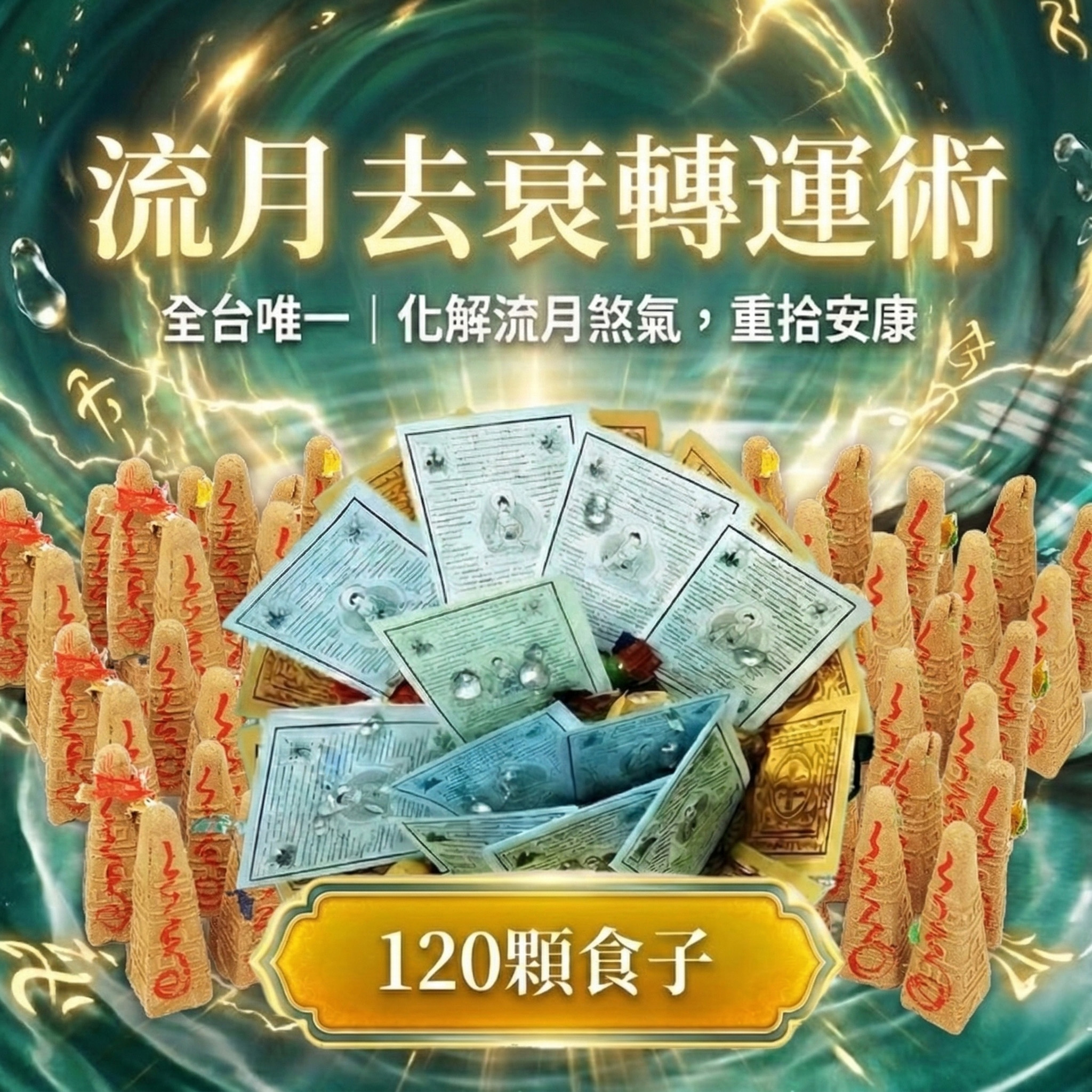 開運NOW-【星期三】泰流月・流月去衰無敵大煙供120顆食子＿