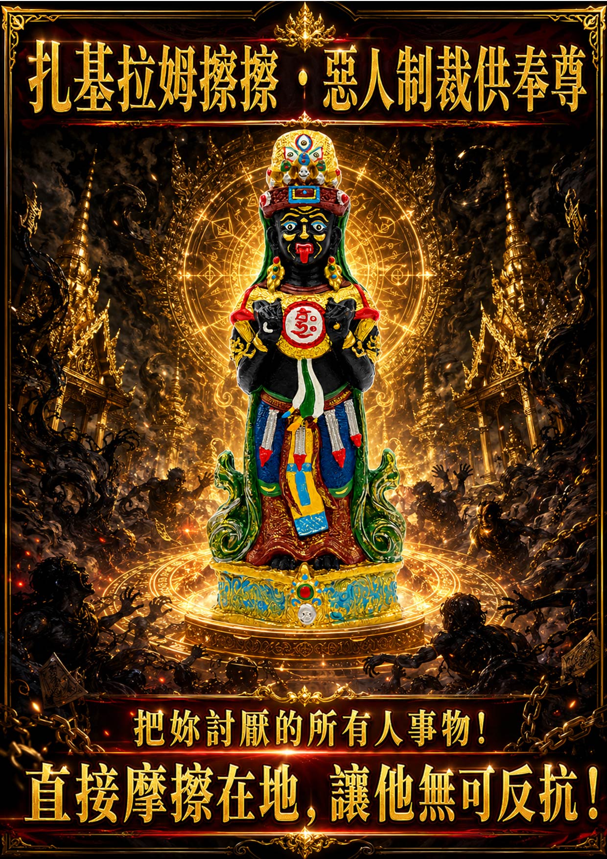 開運NOW-【開運珍藏】扎基拉姆供奉尊-預購 產品說明