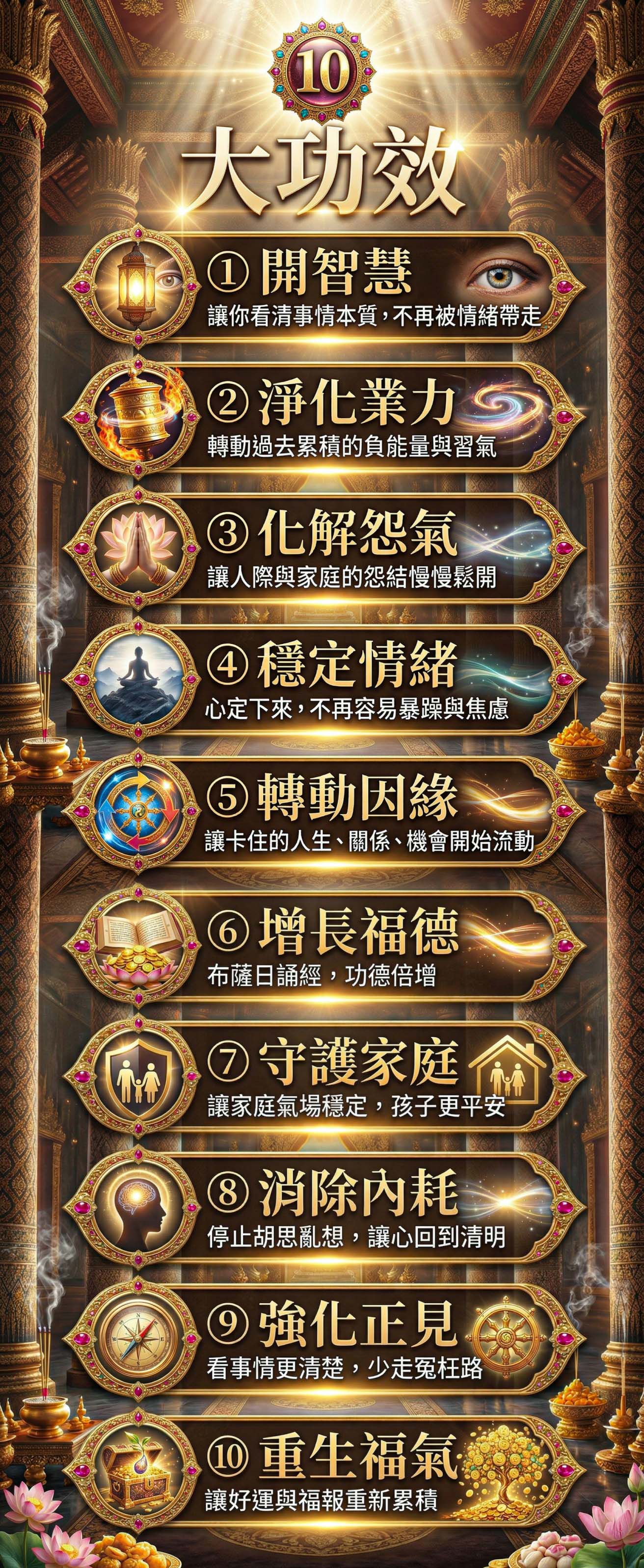 開運NOW-馬上有功德・火轉經輪 產品說明