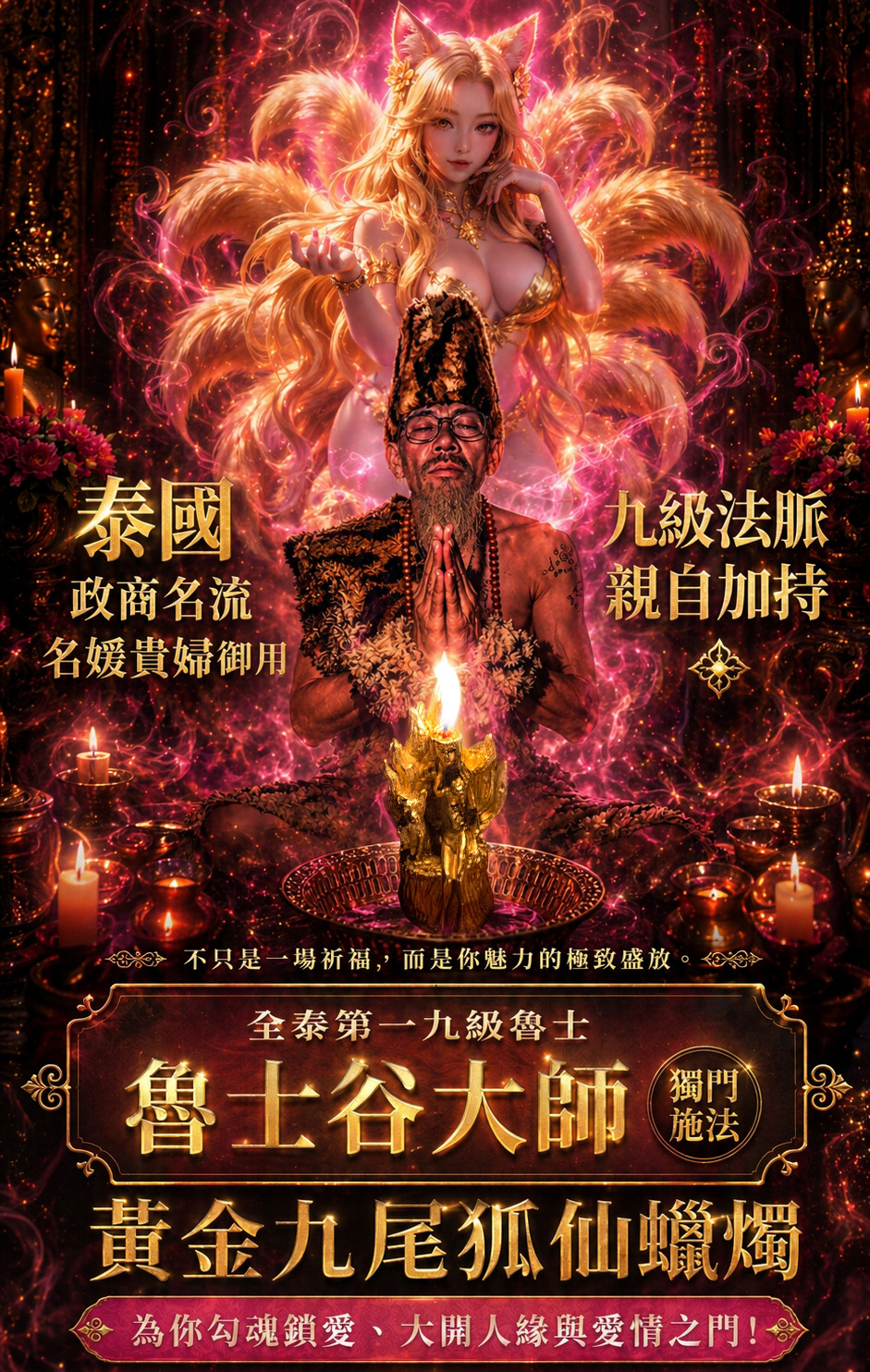 魯士谷-九尾狐仙法燭