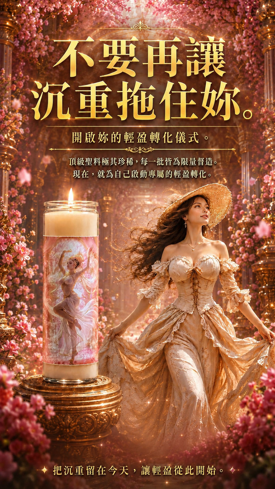 開運NOW-【全球獨家】七神護持布南瘦女神蠟燭 產品說明