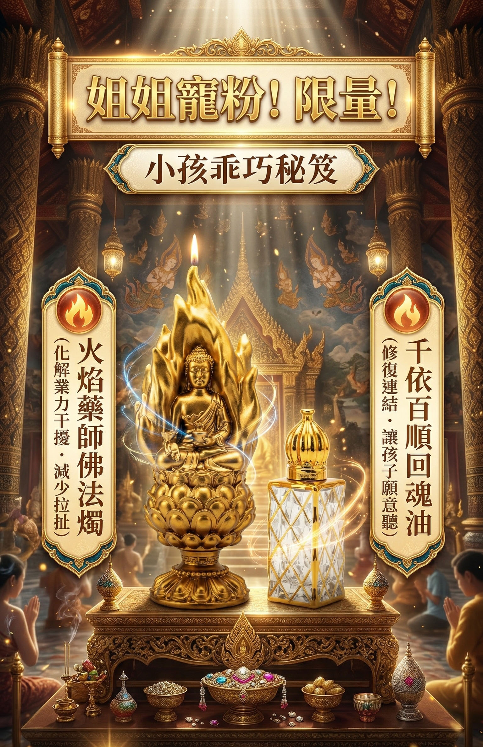 大辣天后宮-小孩乖巧秘笈 產品說明