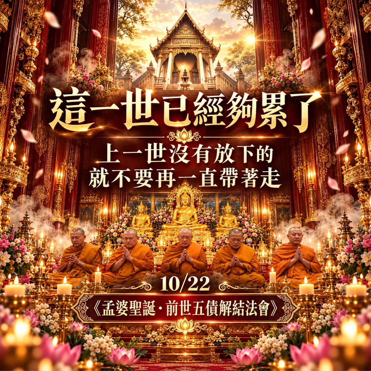 開運NOW-孟婆聖誕・前世五債解結法會-大眾版
