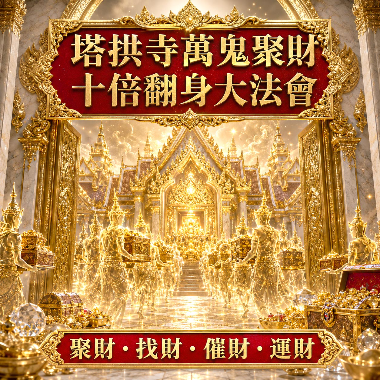 開運NOW-【萬鬼納富】塔拱寺萬鬼聚財・十倍翻身大法會