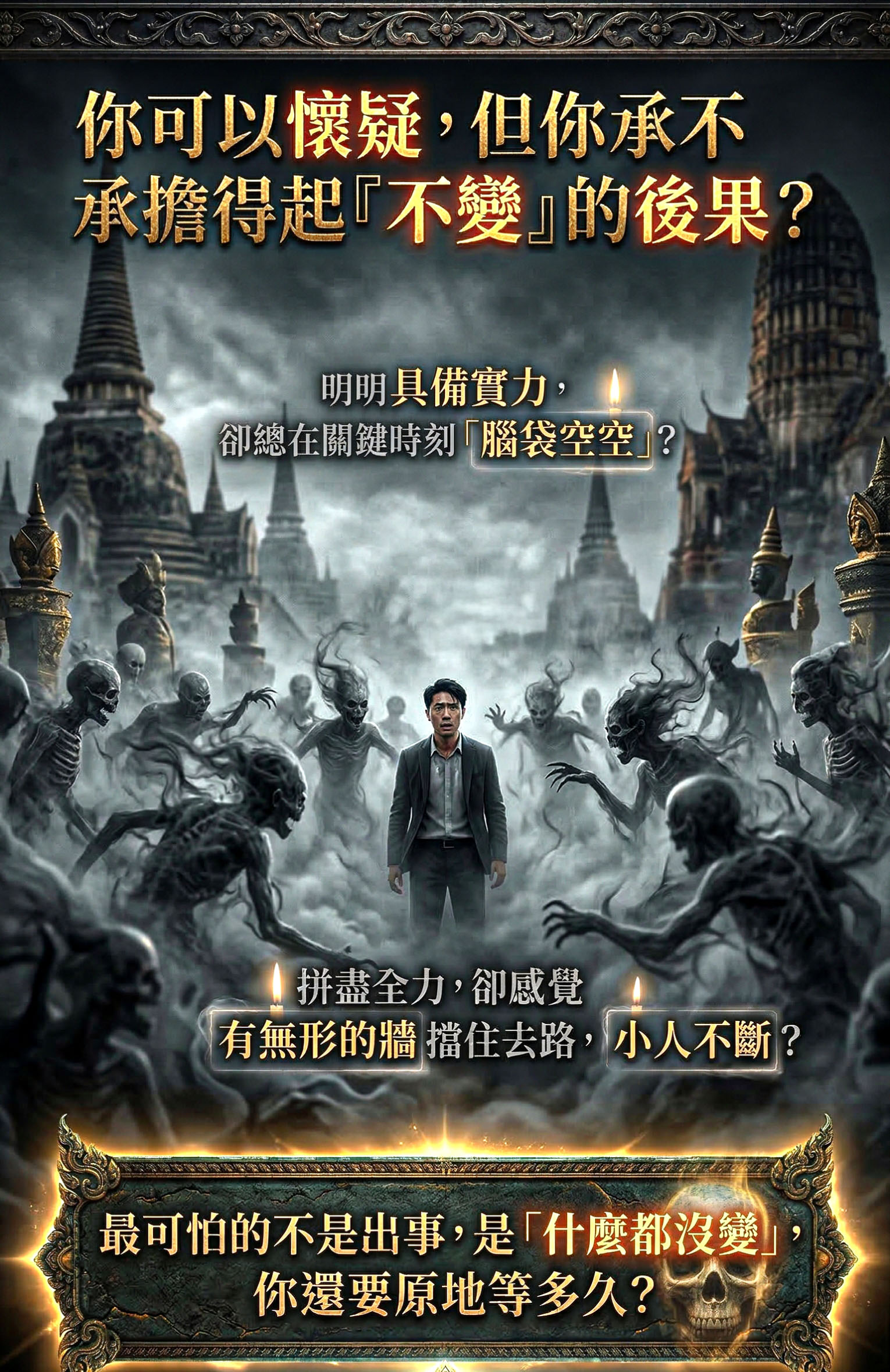 金身魯士蠟燭▲轉機重生