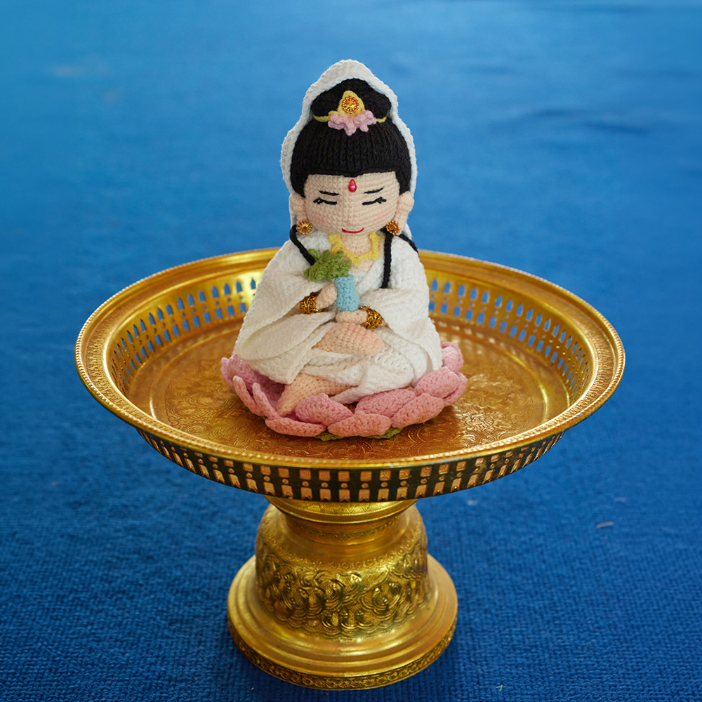 開運NOW-【姐姐泰國送大禮】觀世音菩薩-純手工福氣綿延功德無量_