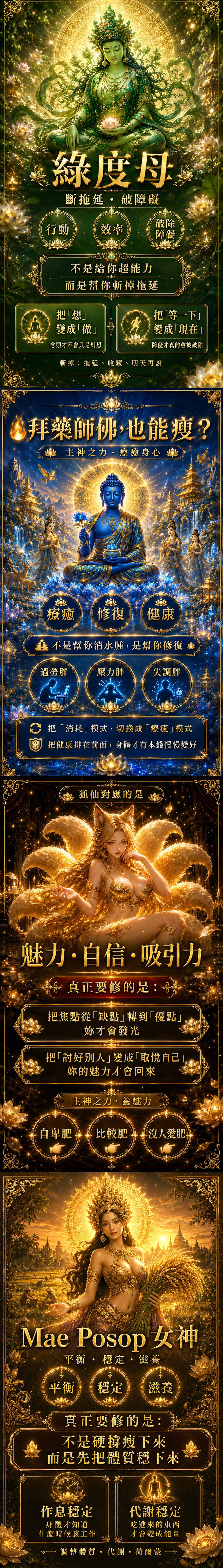 開運NOW-【不好受的救世主】布南瘦女神套組（布南瘦女神佛牌＋白富美SOSO組） 產品說明