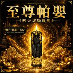 開運NOW-至尊帕嬰吸金成願蠟燭
