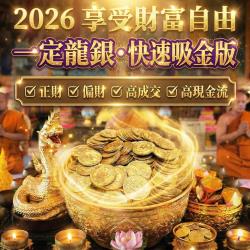 開運NOW-2026馬上顯化龍抬頭大法會 【一定龍銀_快速吸金版】