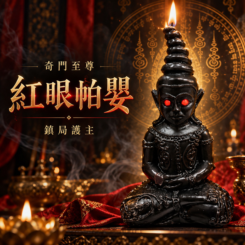 泰幸福-奇門至尊紅眼帕嬰蠟燭 產品說明