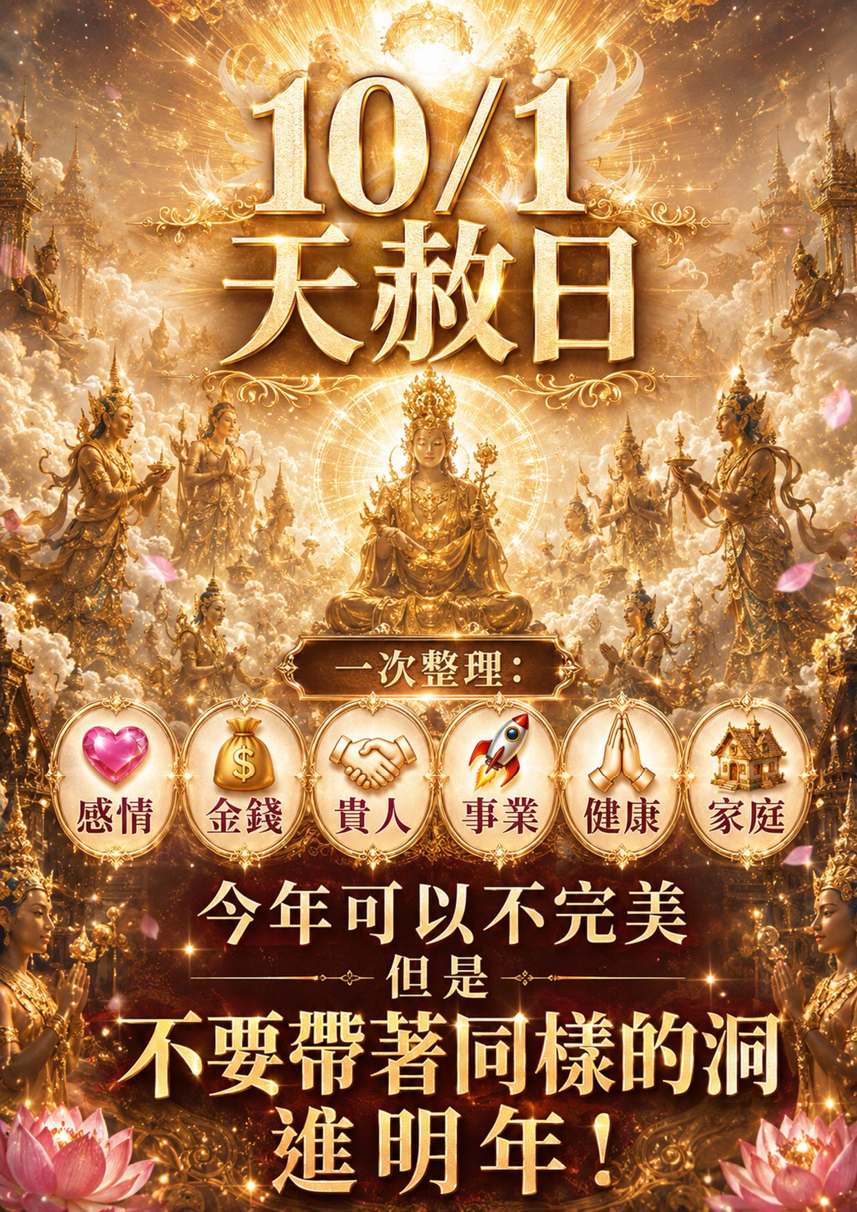 開運NOW-【天赦・五庫大圓滿】 產品說明