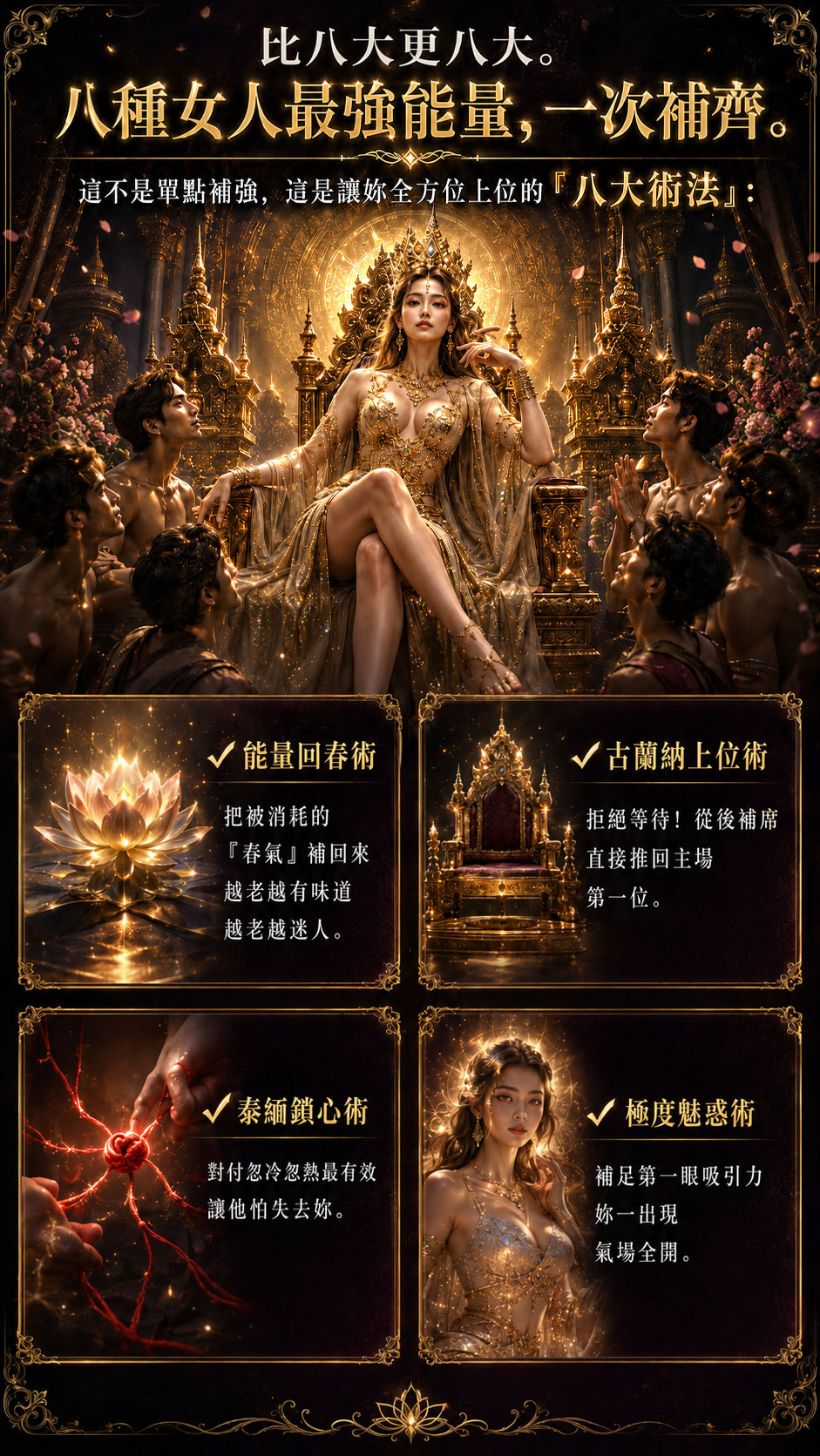 開運NOW-【女王氣場】上位女神佛牌-預購 產品說明