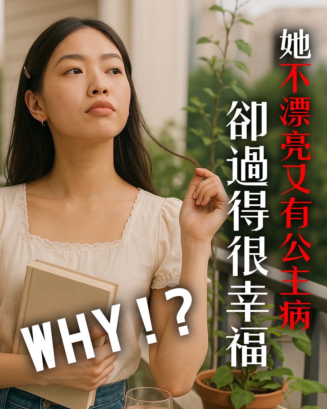 她不漂亮又有公主病，憑什麼幸福——強大配得感，幫助女性吸引幸福人生