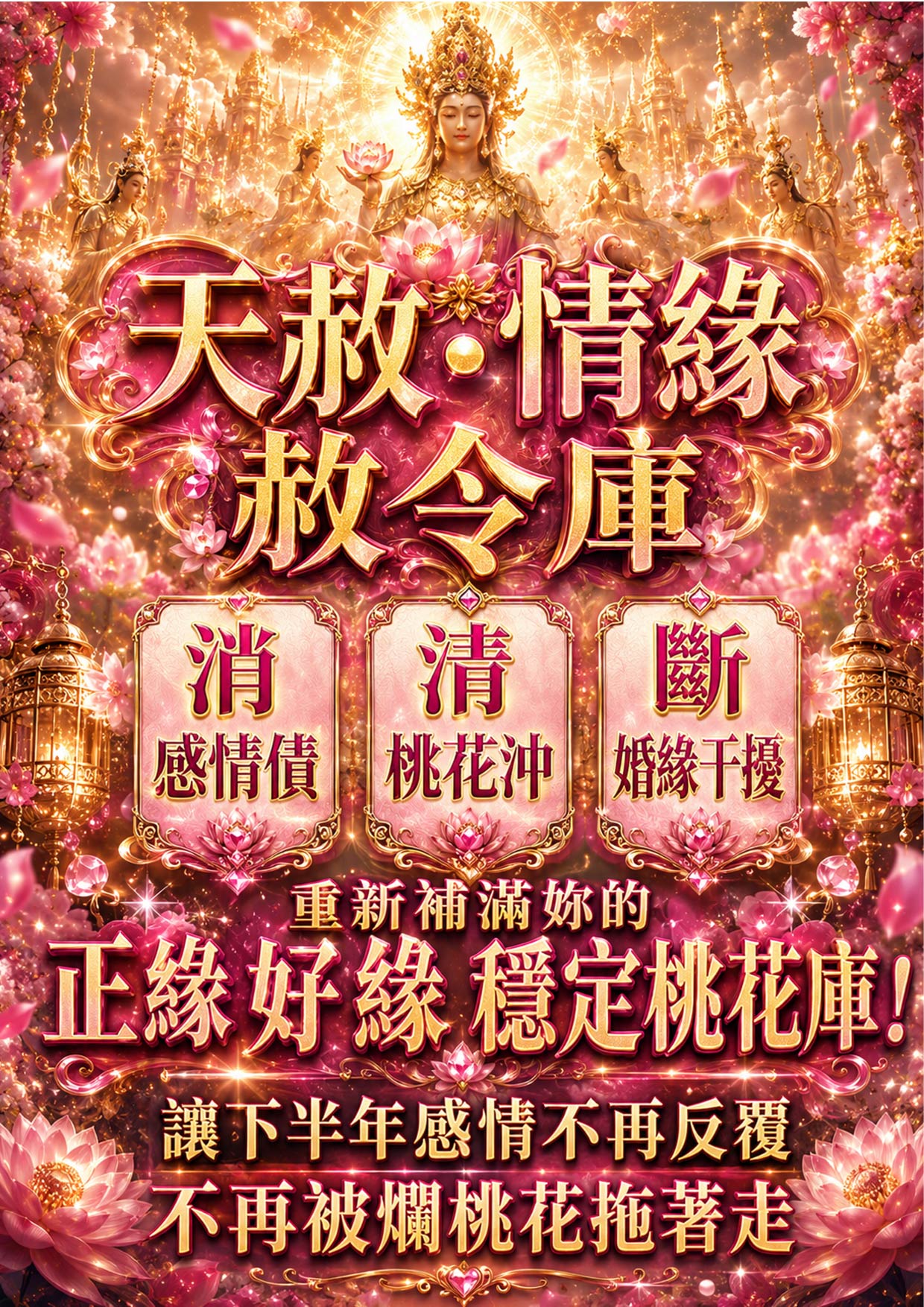 開運NOW-【天赦・情緣赦令庫】 產品說明