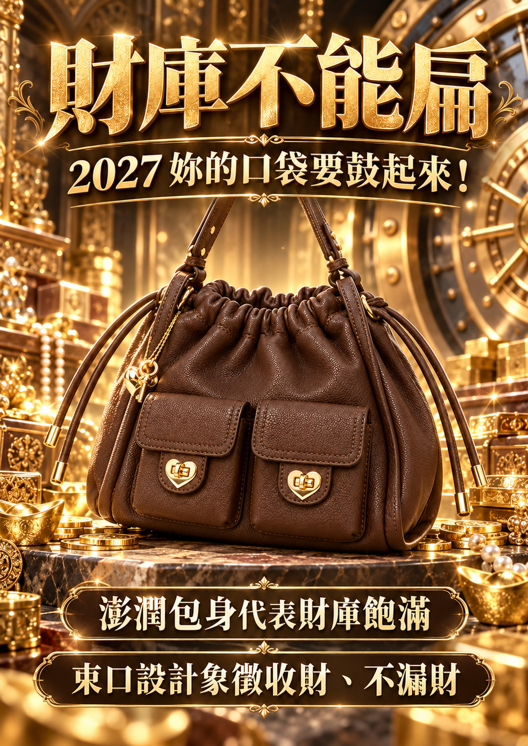 開運NOW-2027羊羊得億・財庫包(預購) 產品說明