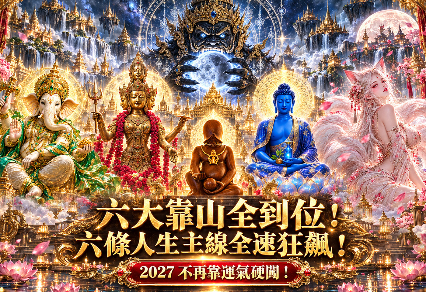 六大靠山全到位