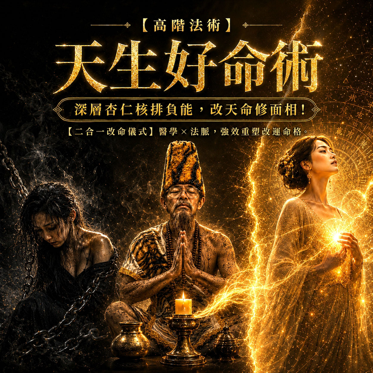 泰幸福-【高階法術】魯士谷大師－天生好命術