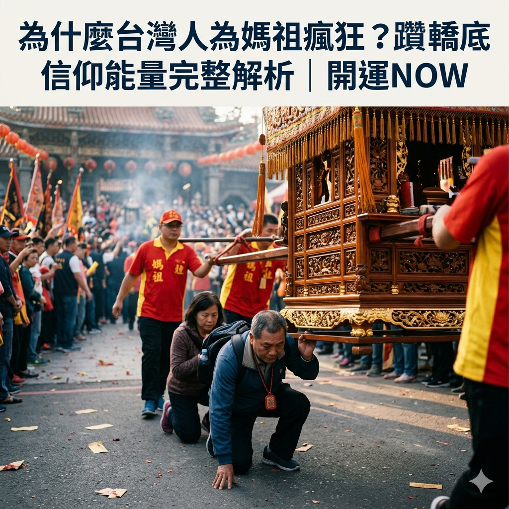 【泰好學】為什麼台灣人為媽祖瘋狂？躦轎底信仰能量完整解析｜開運NOW