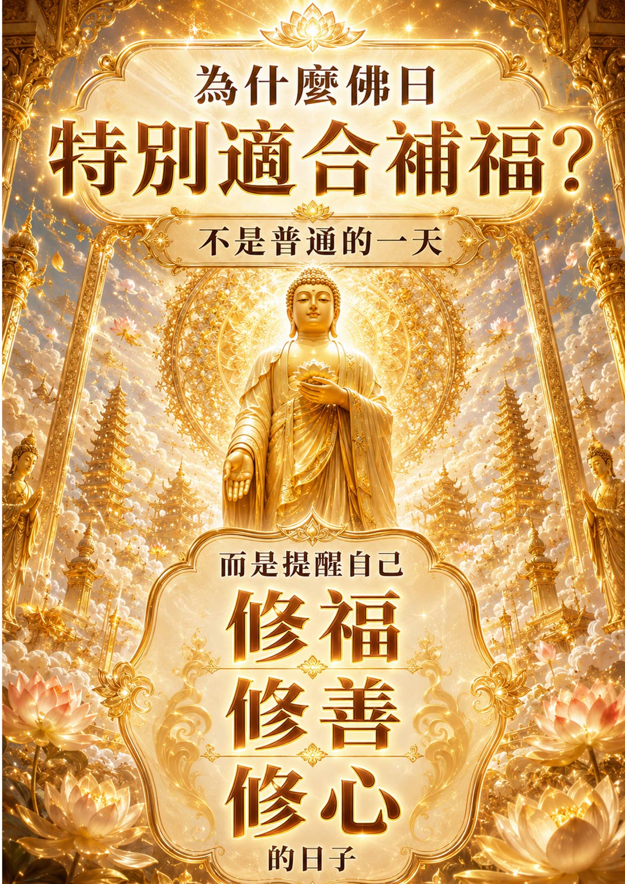 開運NOW-【佛日安康大補帖】單佛日方案送捐棺 產品說明
