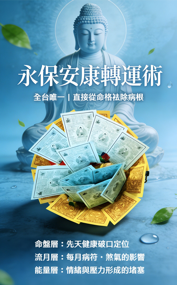 【神姬靈力】病氣化除轉運術