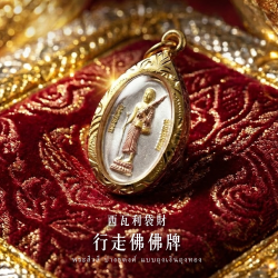 開運NOW-【龍婆大師加持限定】西瓦利袋財行走佛佛牌