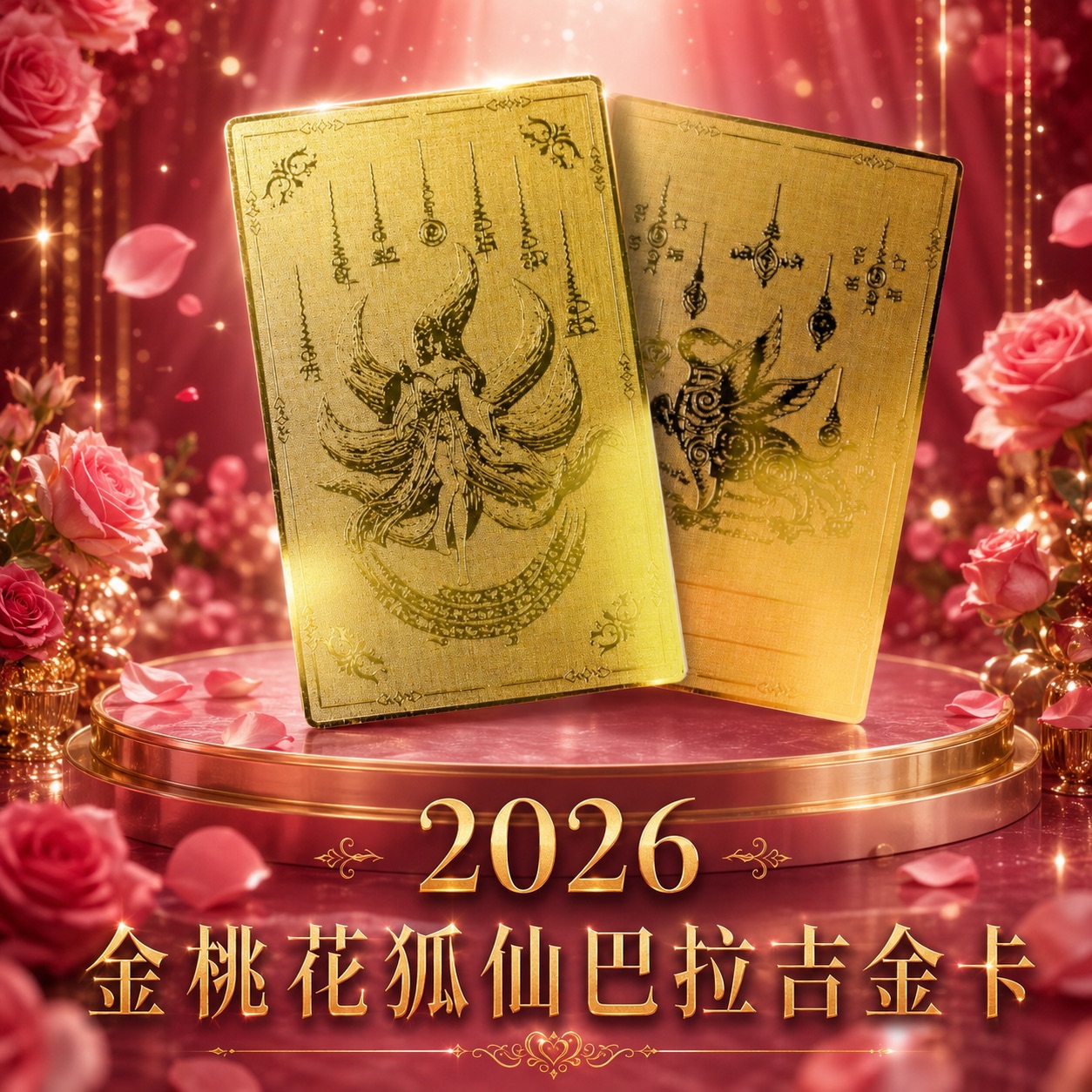 開運NOW-金桃花狐仙巴拉吉金卡