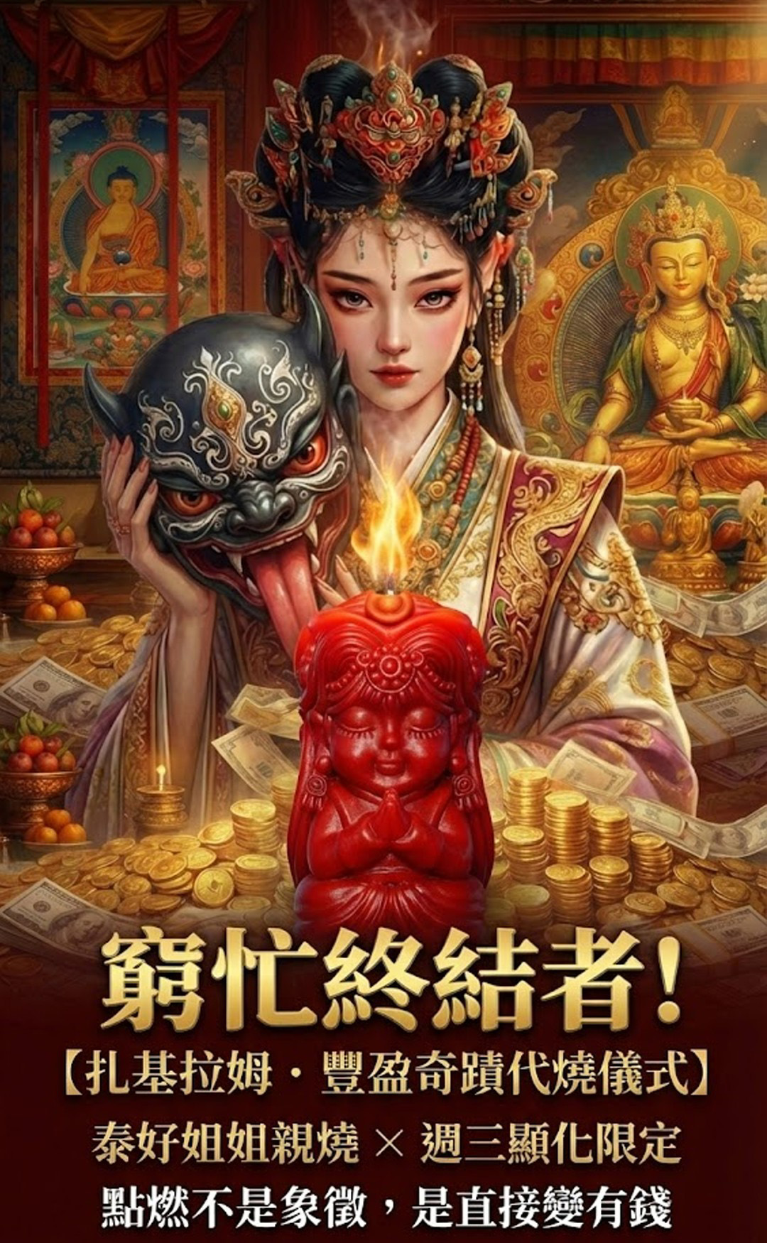 扎基拉姆．馬上豐盈蠟燭