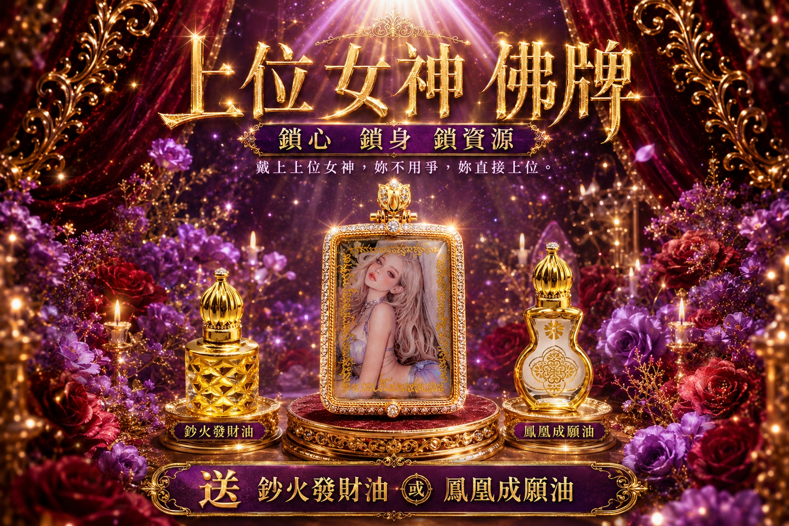 上位女神佛牌