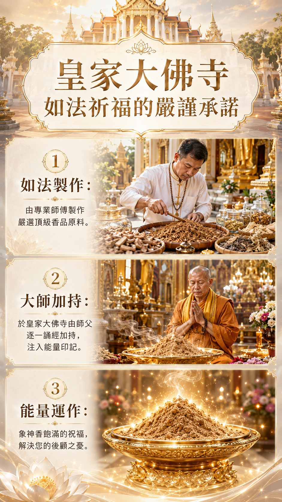 泰幸福-五智象神香 產品說明