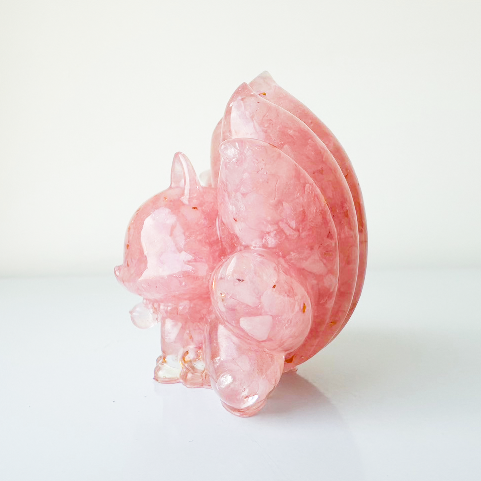 開運NOW-【桃花人緣】古蘭納九尾狐仙水晶鎮