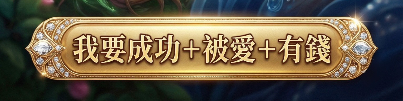 馬上成功．香金包贏組(金卡二選一)