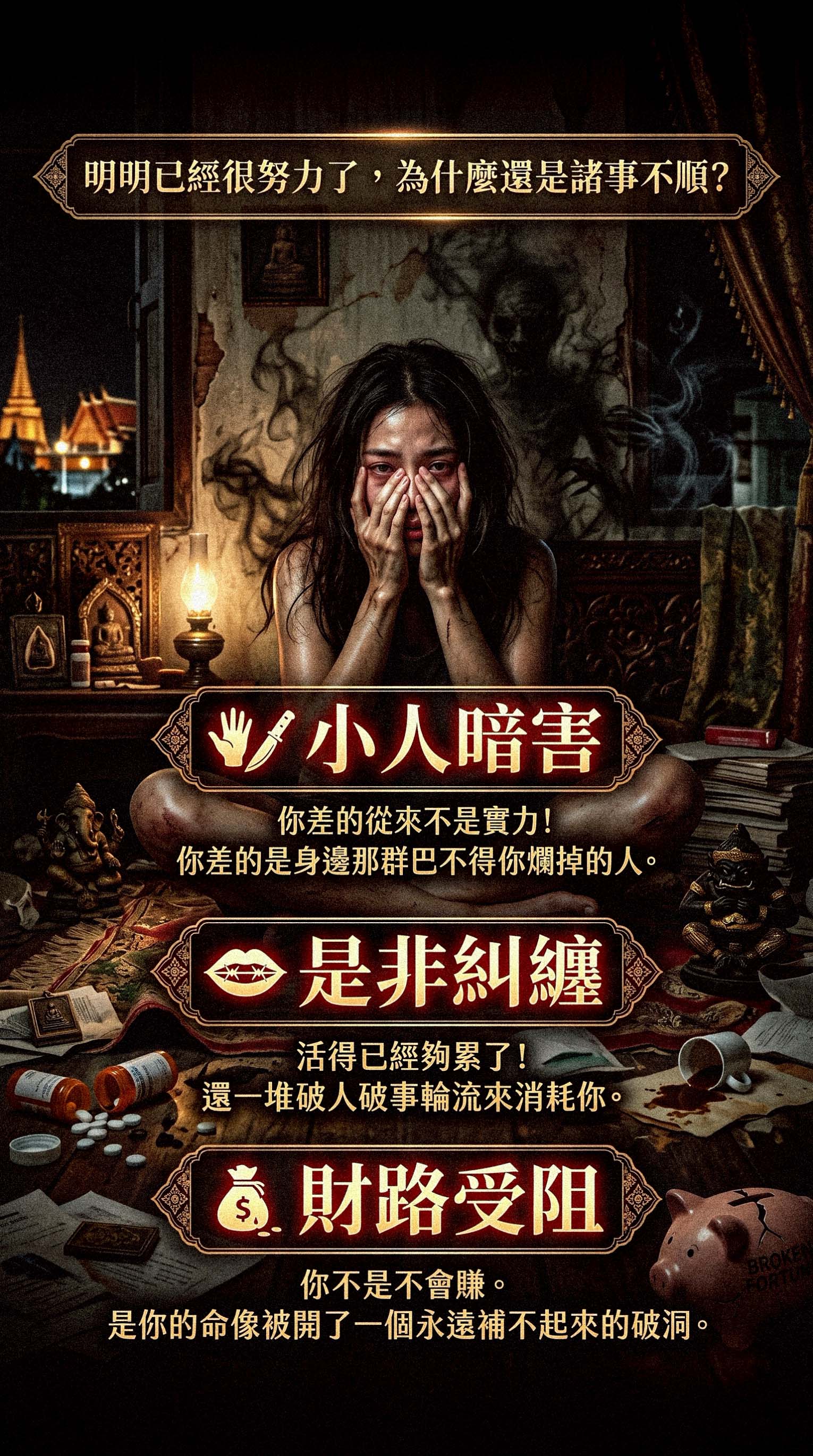 【魯士谷大師】黃金拉胡天神蠟燭