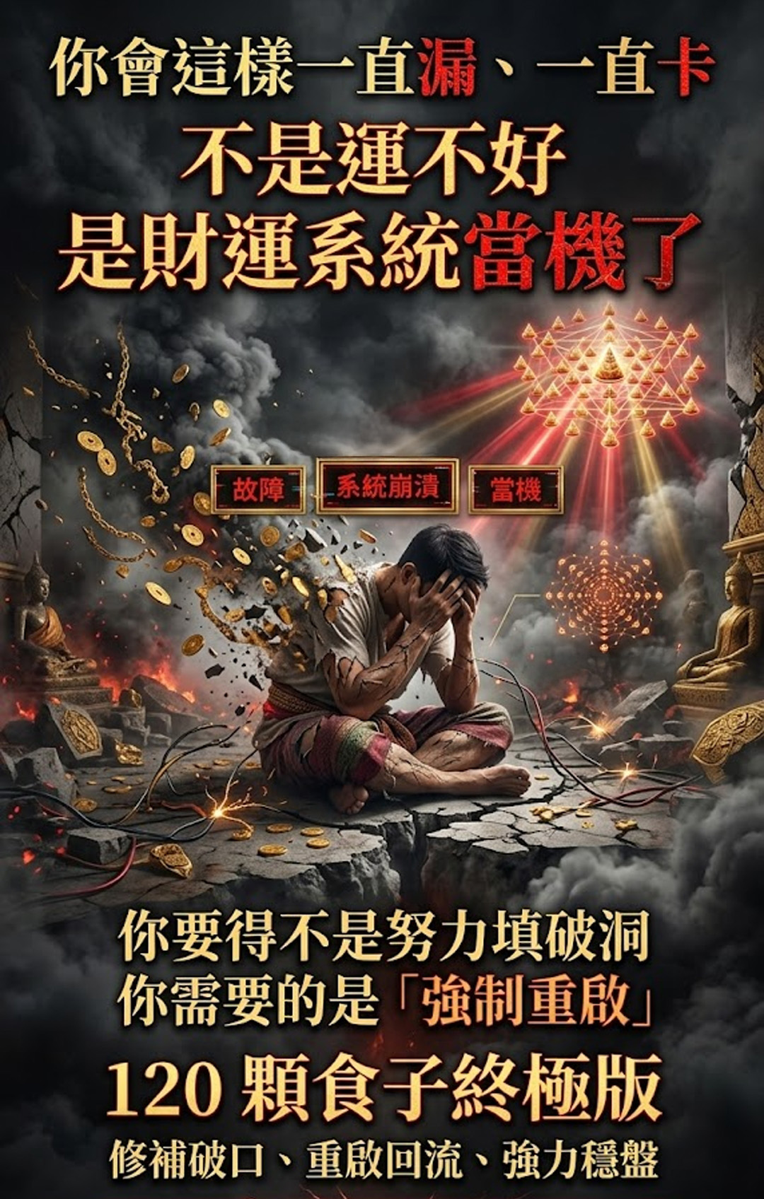 【神姬靈力】無敵進財補庫轉運術(含120顆頂級煙供食子)