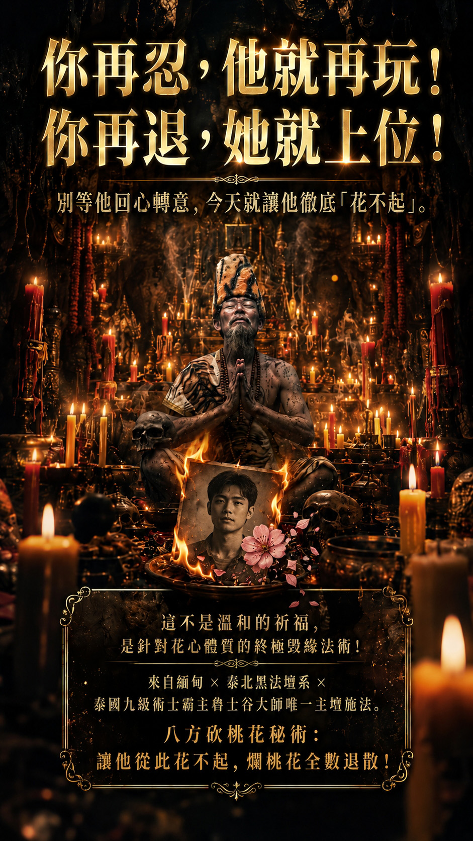 魯士谷大師－八方砍桃花秘術