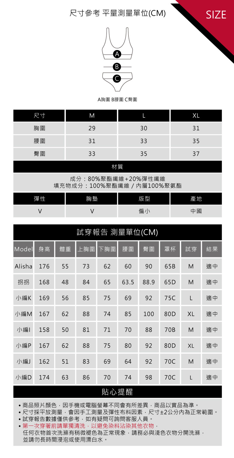 Sdare 惡魔之吻極致深V金環美胸比基尼-黑