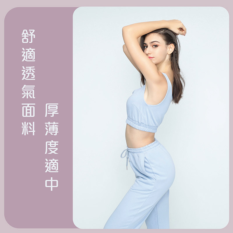 Sdare 粉愛粉愛你休閒運動套裝-綠