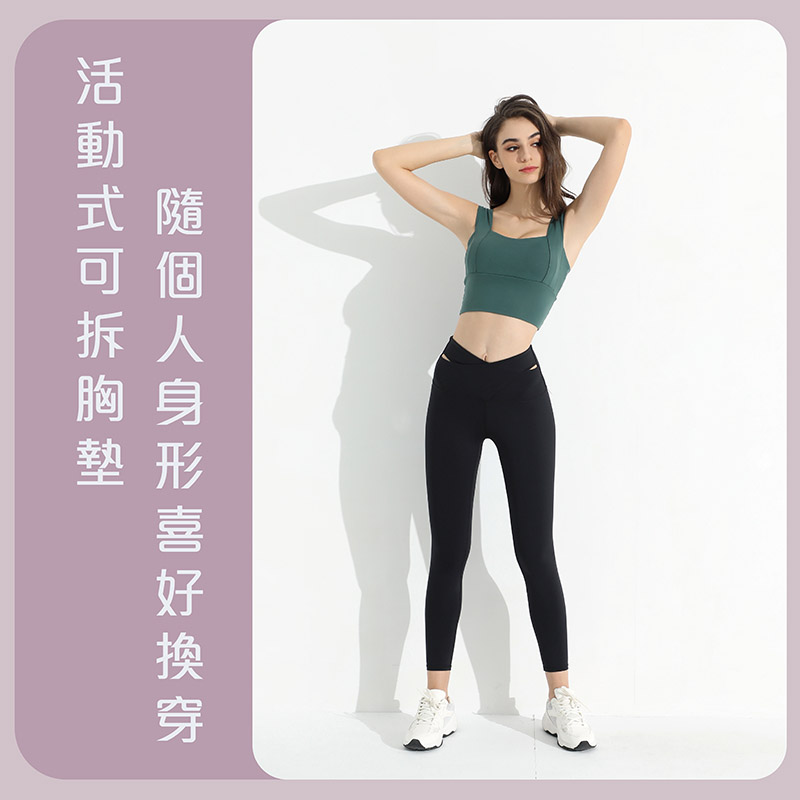 Sdare S'dare低調奢華渾圓飽滿不胃凸不上捲運動內衣(白)